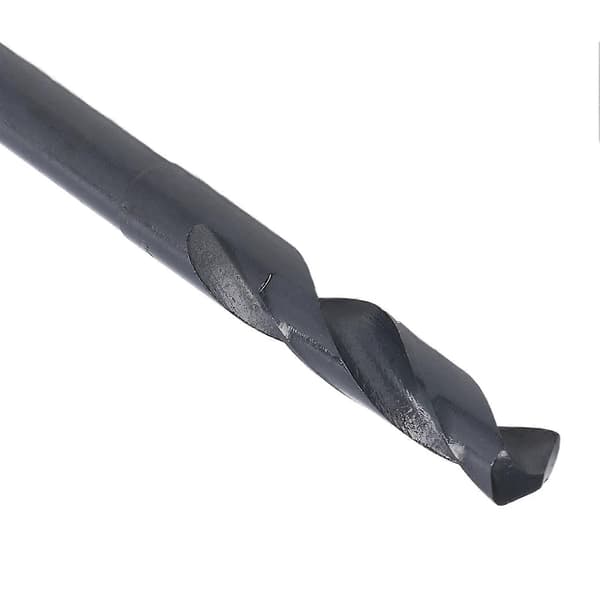 Reducerede Skaft Bor HSS Twist Lige 1/2in Skaft Boreværktøj 13.5mm Sort YEMAA