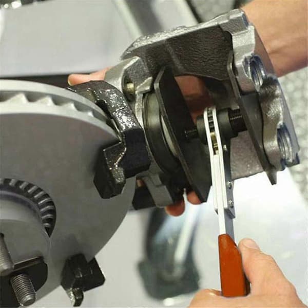 Skivebremse Stempelkompressor Bremseskiftenøkkel Bremse Stempelseparator Bremse Sylinderjusterer med 2 Bla