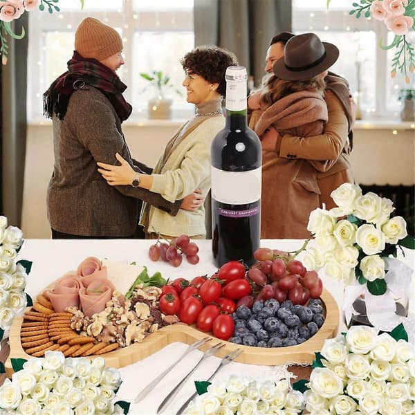 Roliga julklappar, inflyttningspresent, födelsedagsdam, charkbrickor bambu ostbricka, liten