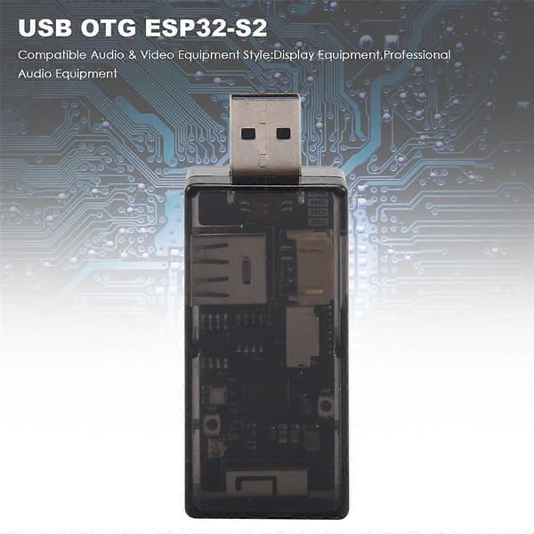 T-Dongle ESP32-S2 Udviklingskort Trådløst WIFI Modul USB OTG Han Hun Interface 1.14 Tommer LC