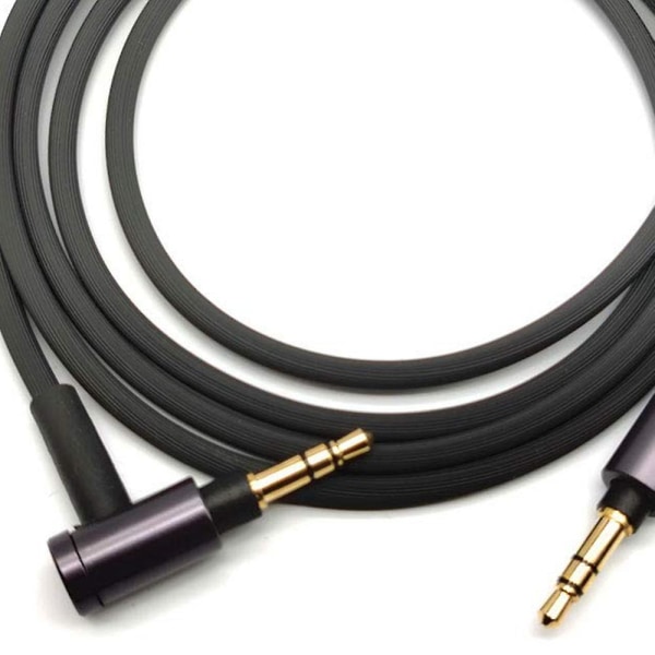 Wh-1000 Xm2 Xm3 Xm4 H900n H800 kuulokkeiden 3,5 mm äänikaapeli, 1,5 m pitkä (musta ilman mikrofonia
