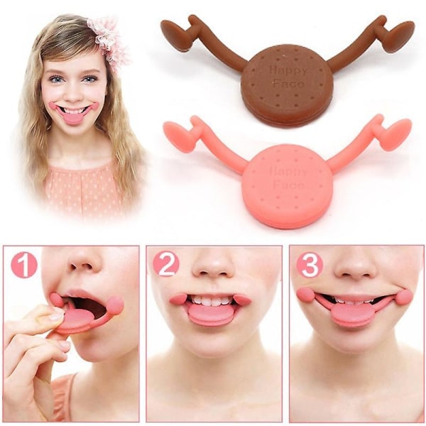 Ny Smile Corrector Silikon Anti-rynkeverktøy Tynn ansikt Oral Exercise Maker Lip Trainer