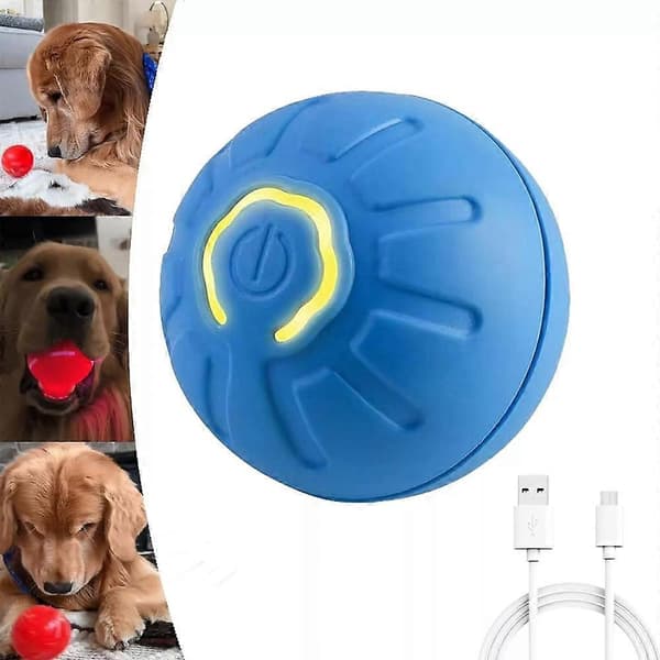 Värisevä pallolelu koirille, tärisevä koiranpallo, värisevä pallo koirille Blue