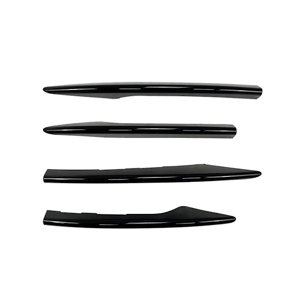 Front støtfanger vindblad + Front vindblad modifikasjon støtfangergrill trim bil for Chic E-klasse W213