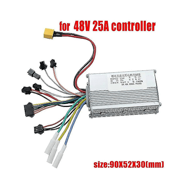 For JP 48V 25A Controller Børsteløs Motor Uden Hall Controller til JP Electric