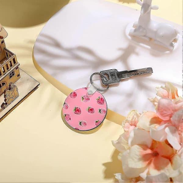 36 stk. Sublimations Blanko Nøgleringe Sæt Med Varmeoverførsels Nøglering