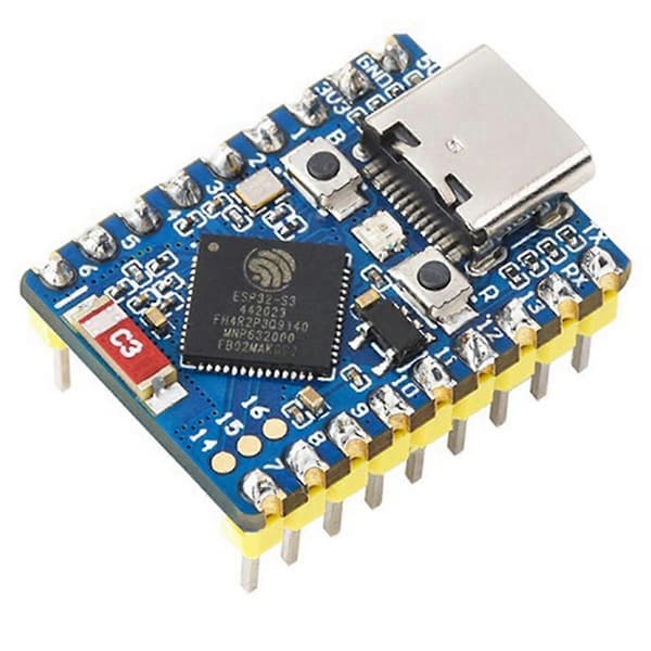 ESP32-S3 Mini Modul Dubbelkärnig Processor 240MHz Driftfrekvens Wi-Fi och Bluetooth 5.0 Utveckling
