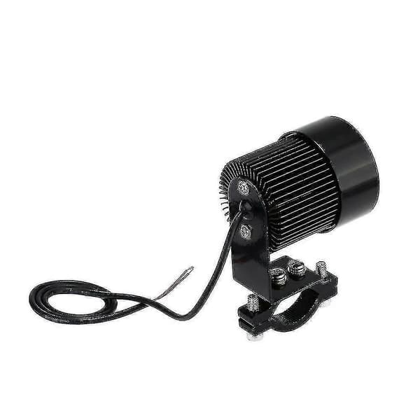 12V-80v 20w sort LED forlygte lampe universal til motorcykel e-bike