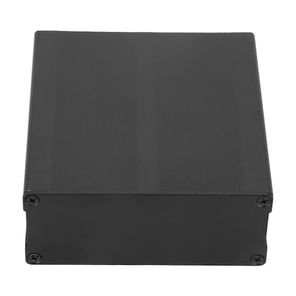 Sort Aluminium Elektronisk Projektkasse