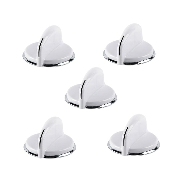 5x We01x20378 Control Knob Compatible With Electric Dryer Wh01x10460