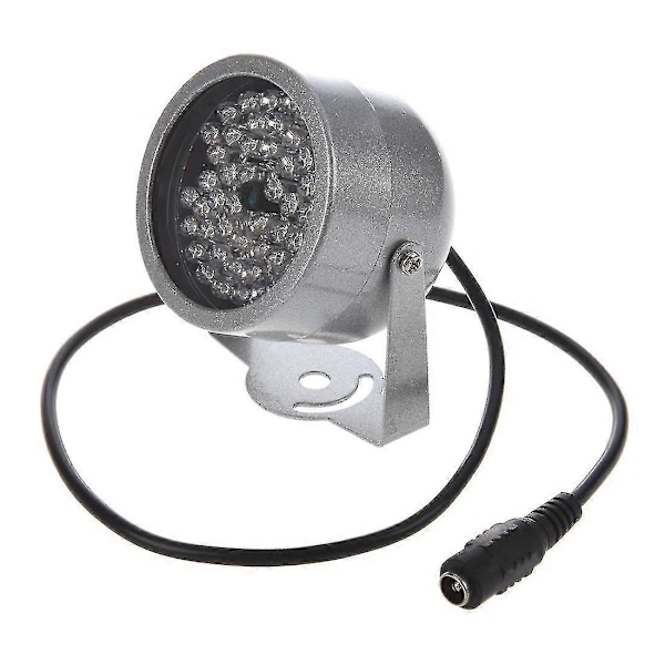 48 LED Illuminator IR Infrarød Nattesyn Lys Sikkerhed Lampe Til CCTV Kamera
