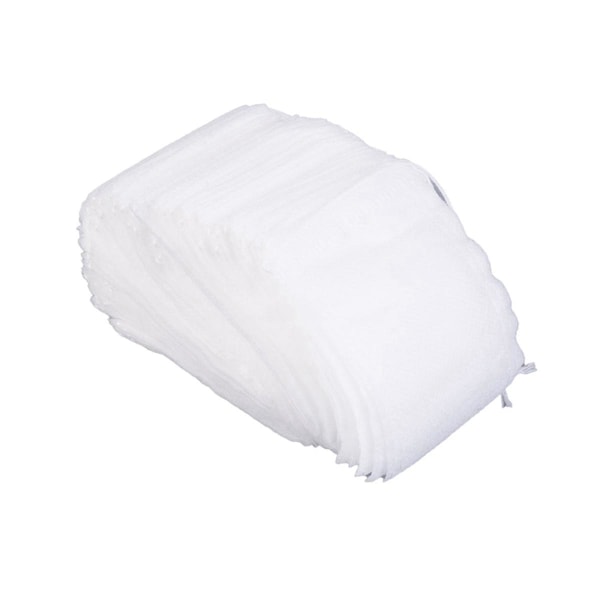 Paket med 1000 / 5 x 7cm Tomma Doftande Tepåsar med Snöre och Tätningsfilter för Löst Te