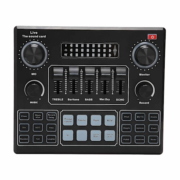 Bluetooth Lydkort Mixer til Computer Spil Mobiltelefon Liveudsendelse