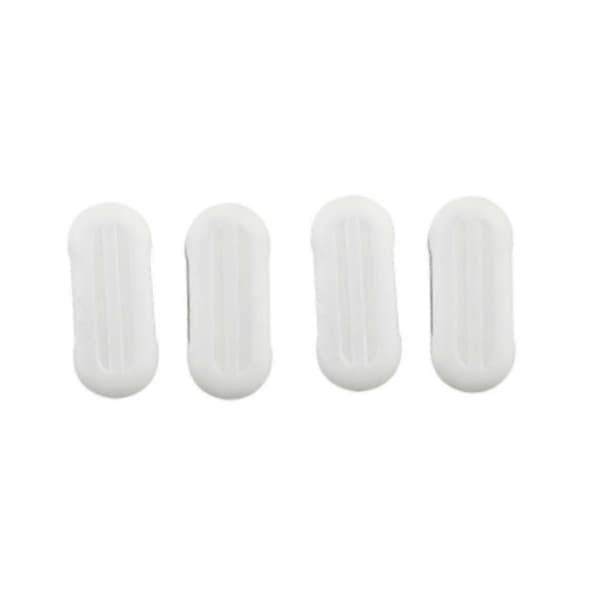 4-pack Bidé Universal Toalettsitsar Bumper Kit, levereras med starkt lim, fäste för toalettsitsens buffert