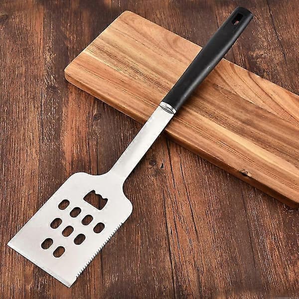 3 stk. BBQ Grill Rustfrit Stål Værktøjssæt Tilbehør Grill Sæt Camping Køkken