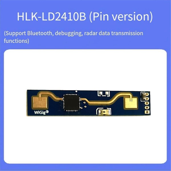 Mini LD2410b Høysensitiv 24 GHz Radar Sensormodul for Detektering av Menneskelig Tilstedeværelse