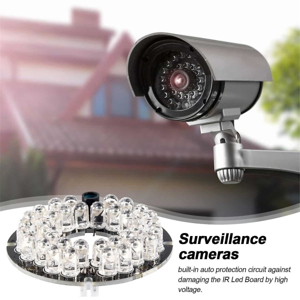 Infrarød IR 36 Led Illuminator Board-plade til CCTV CCD-sikkerhedskamera