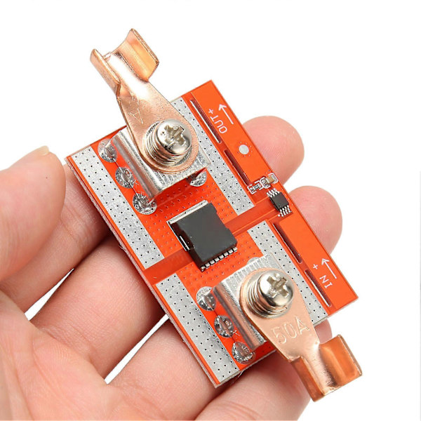 50A Ideell Diode Solcellepanel Batterilading Anti-revers Irrigasjon Tilbakestrømningsbeskyttelse Solcelle Diode for Parallelle Solcellepaneler YEMMA