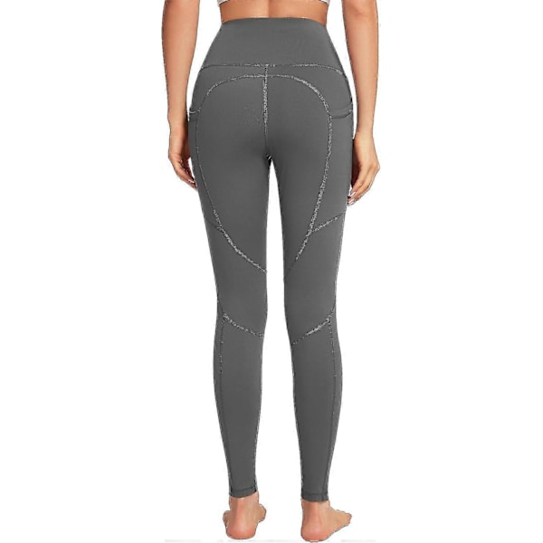 Sportleggings - Genomskinliga Löpar Yoga Fitness Byxor