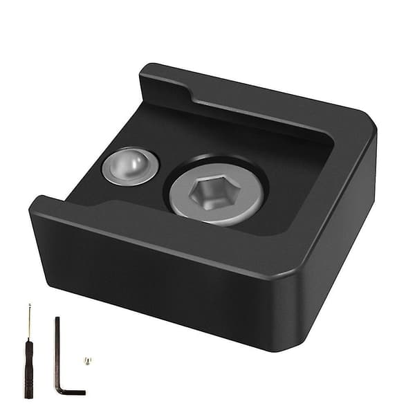 1/4 Skruehul Cold Shoe Mount Adapter Base Kompatibel Med Kamera Flash Lys Mikrofon