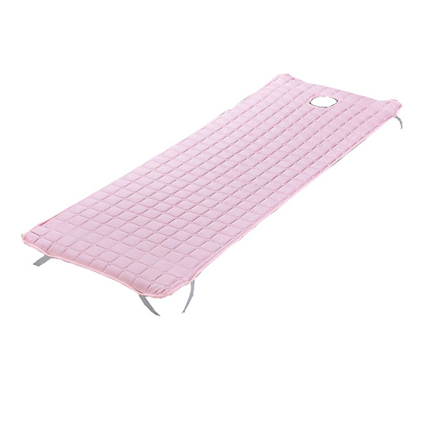 Madras til massagebord med hul, skønhedspude, ikke-polstret 185x70cm Pink