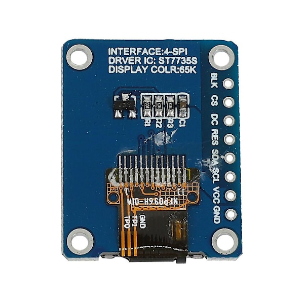 Ips 0,96 tommer 8 Pin Spi Hd 65k Fuld Farve Tft Modul St7735 Drive Ic 80 X 160 Lcd Display 3,3v Spi
