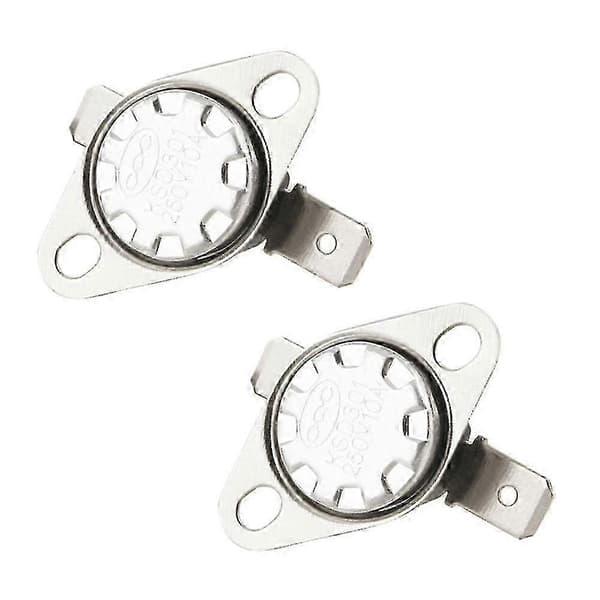 2x Ksd301 250v 10a Termostat Temperaturkontrollbryter 135 Celsius C.