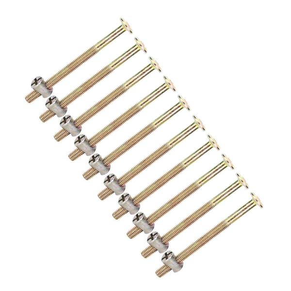 Møbel Hex Socket Tynd Flad Hoved Strukturskrue Bolt Med Møtrikker (80mm) YEMAA