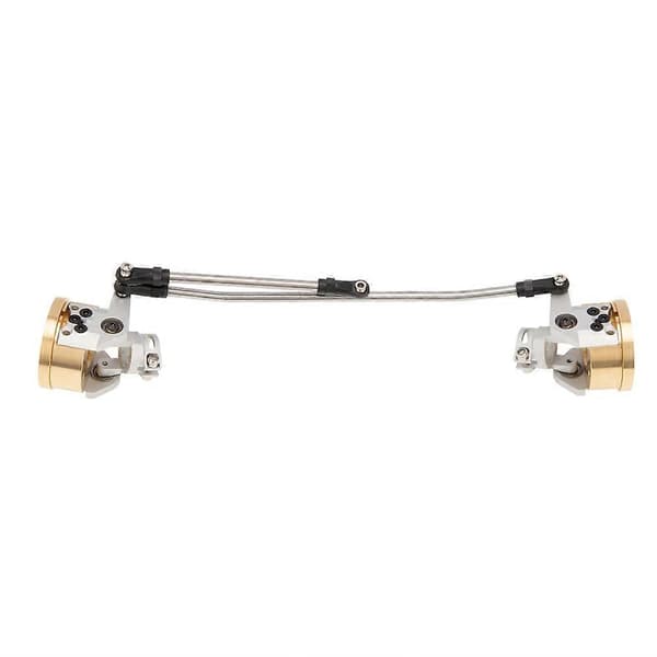 Kraftige messing styrehus C-hub bærearm styreled til Axial Wraith RR10 1/10 RC Crawler bil opgraderingsdele, B