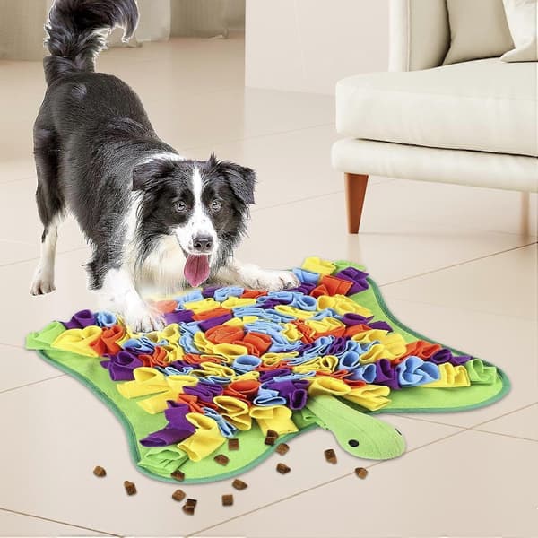 Interaktiv Snusematte, Snuse Aktivitetsmatte, Nosework Matte, Skilpaddeformet Hund