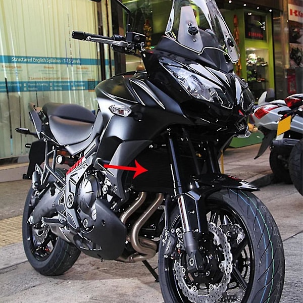 Otwoo Motorcykel Kylargrill Skydd Vattentanksskydd För Kawasaki Versys 650 Versys650 Kle650 2015-2022 2023