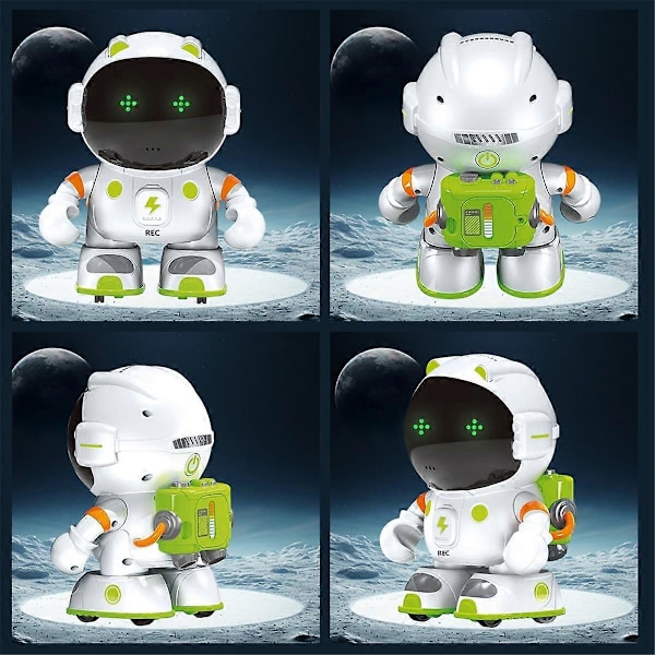 Smart Robot Tidlig Uddannelse Intelligent Space Robot Syngende Dialog Stemmestyring Touch Control Intelligente Robot Legetøj