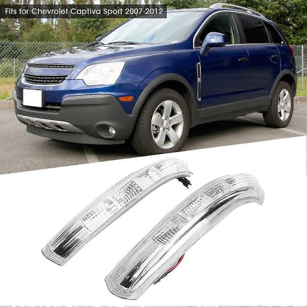 Par Side Spejl LED Blinklys Passer til Chevrolet Captiva Sport 2007-2012