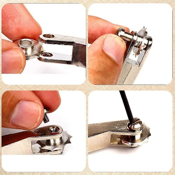 Distansset, DIY Distans Präglingssystem Set, Läderhantverk Sömnad/Stygn Distans Märkningsverktyg för Konst och Läderarbete