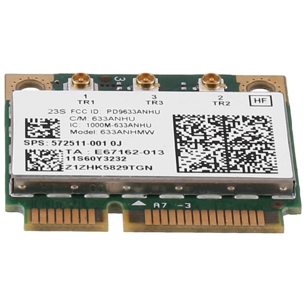 6300agn 633anhmw Trådløst Wifi-kort Mini Pcie-kort 802.11a/g 2,4g+5,0 Ghz For T410 T420 T430 X220 Y