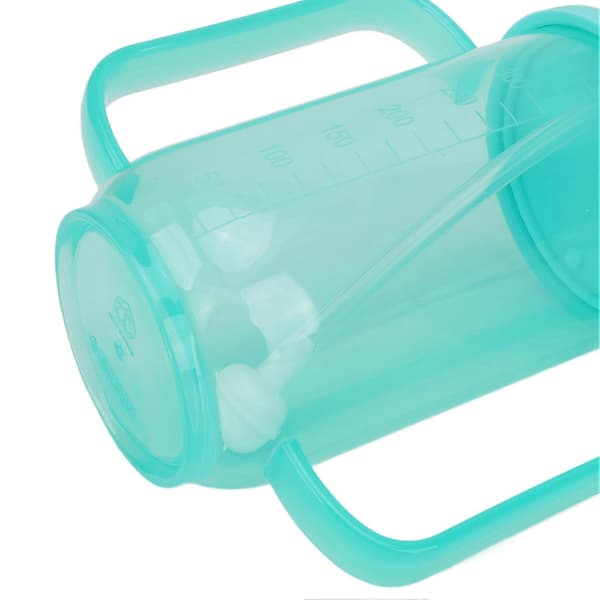 Voksen Sippy Cup Spildsikker Rekonvalescerende Foder Drikkekop med Dobbelt Håndtag til Ældre Handicappede Patienter