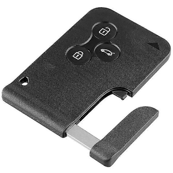 433mhz Id46 Siru 3 Painiketta Älykortti Renault Clio Logan Megane 2 3 Koleos Scenic Korttikotelo Musta Auton Avaimenperä Pienillä Avaimilla
