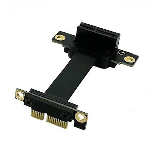 PCI-e 1x 3.0 til X1 Forlængerledning 8gbps Ultrahurtig 5cm Ledning