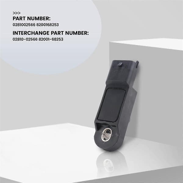 Bilinsugningsmanifold Absoluttryckssensor 0281002566 8200168253 för Captur Iv