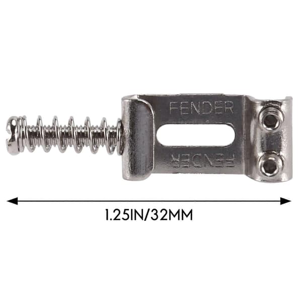 Guitar Bridge Saddles Roller Tremolo til Strat Tele Elektrisk Guitar Tilbehør Sølv