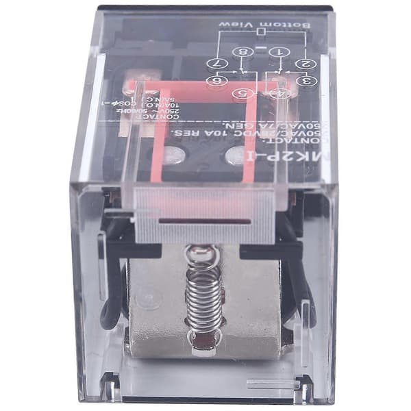 AC 220V/230V Kelajännite PCB Tehorele 8 Nastaa DPDT 2NO 2NC MK2P-1