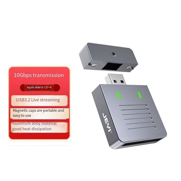 R5 Z6/Z7 CFexpress TYPE-B -nopea kameran USB3.2 10Gbps siirtokortinlukija, CFE-A -liitäntä