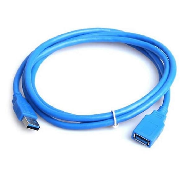 1 meter USB3.0 förlängningskabel USB-datakabel 3.0USB förlängningskabel AM till AF förlängningskabel 2-pack