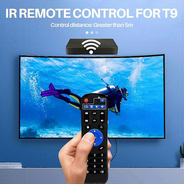 IR Fjernkontroll for T95MAX T9 T95Z PLUS MAX Android TV Boks