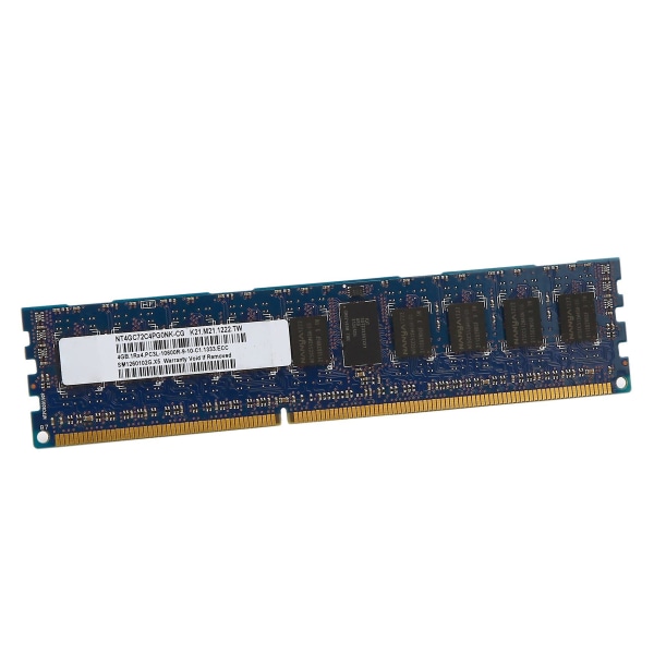 4gb Ddr3 PC RAM-muisti Reg 1333mhz Pc3l-10600 1.35v Dimm 240 Pins Intel Desktop Memorialle