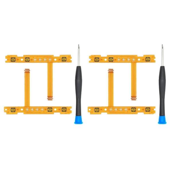 4 stykker Sl og knapbånd fleksible kabler, der er kompatible med til switch-controller