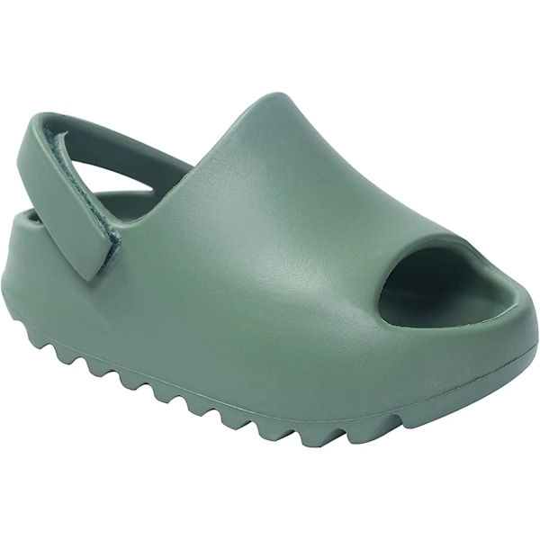 Småbørns Slidesandaler, Børnesommer Slip On Slidesandaler, Strand Pool Anti-slip Vandstøvler, Indendørs Udendørs Letvægts Slippersandaler Til
