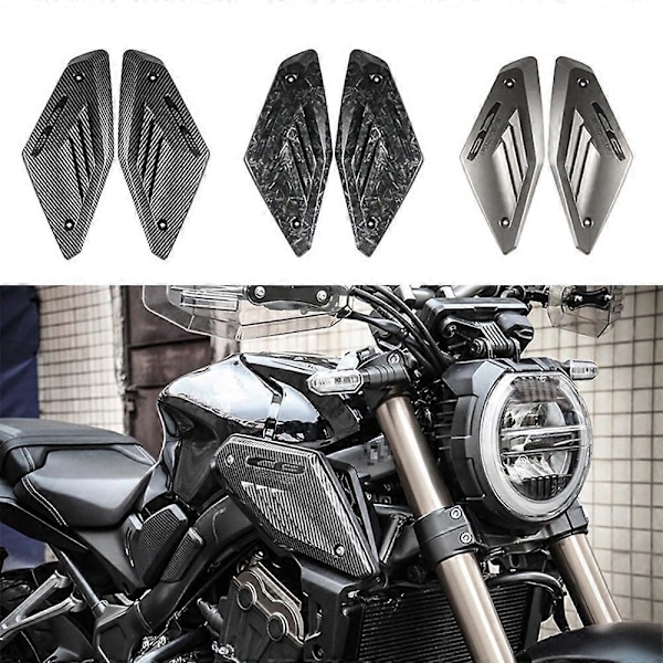 Motorcykel Ram Sidoskydd Kåpa Insugsrör Skydd för Honda CB650R 2019 2020 2021