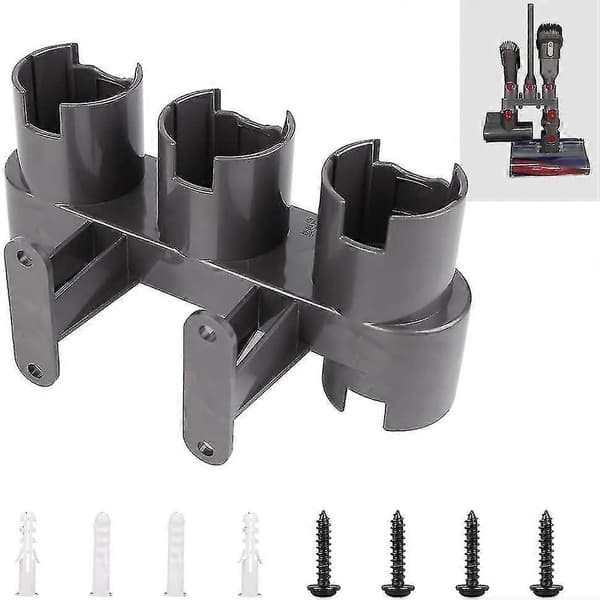 Abclife Tilbehørsholder til Dyson V11, V10, V8, V7, Vægbeslag, Erstatning for Dyson Støvsuger Tilbehør