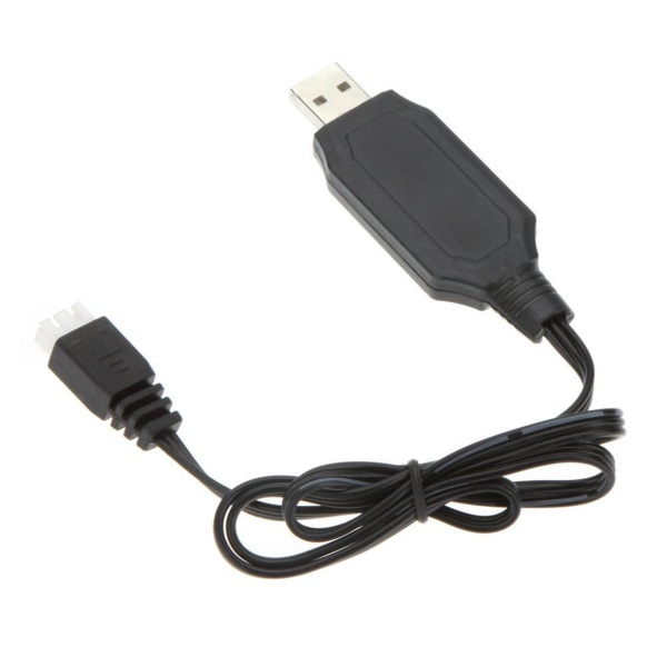 2x Høj kvalitet 7.4v Lipo batteri USB opladerkabel til V912 V913 V915 V262 / F45 F39 T40c T23 Rc T